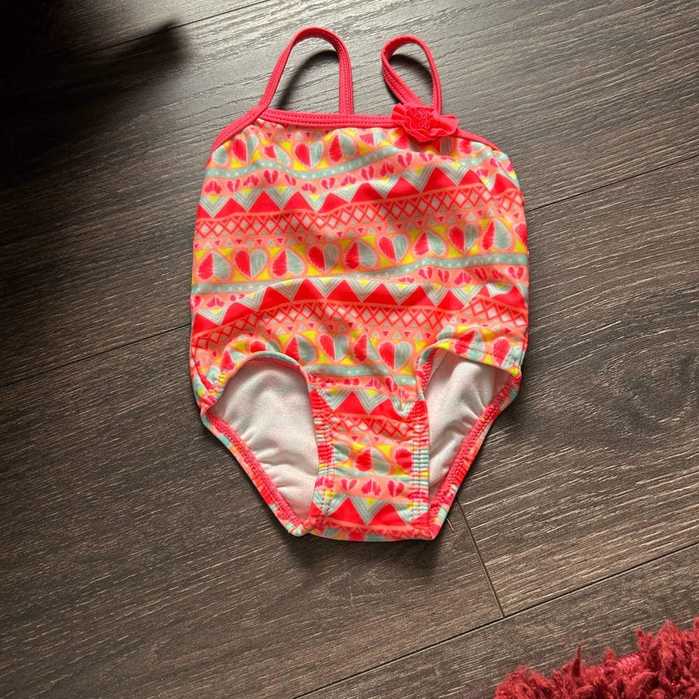 @ OP 0-3 Month Heart Bathing Suit